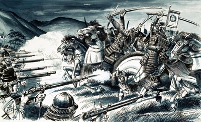A Nagashino-i csata 1575-ben alkotó: Dan Escott
