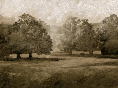 A kastély parkja alkotó: Dan Hobday