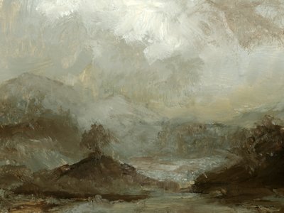 Tölgy a dombon alkotó: Dan Hobday