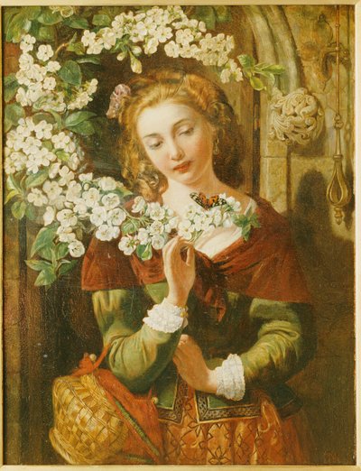 május (olaj a panelen) alkotó: Daniel Maclise