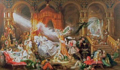 Az alvó szépség alkotó: Daniel Maclise