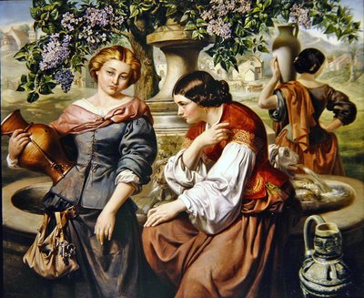 A falusi pletykák alkotó: Daniel Maclise