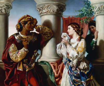 Othello és Desdemona alkotó: Daniel Maclise