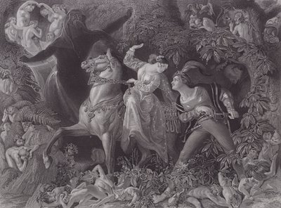 Undine (metszet) alkotó: Daniel (after) Maclise