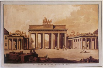 A Brandenburgi kapu alkotó: Daniel Berger