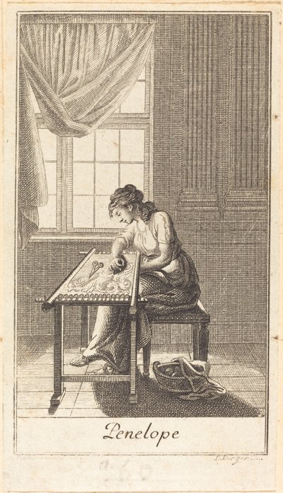 Penelope alkotó: Daniel Berger after Daniel Nikolaus Chodowiecki