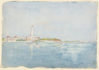 Vázlat, Algírban, Észak-Afrikában, Utazási vázlat, 1896. alkotó: Daniel Burnham