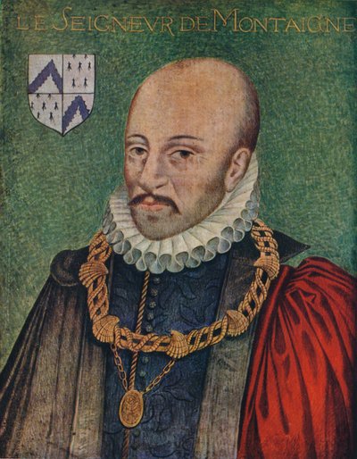 Michel Montaigne portréja, 1578, 1939 alkotó: Daniel Dumonstier