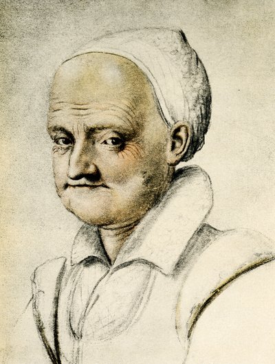 Egy idős nő portréja alkotó: Daniel Dumonstier or Dumoustier