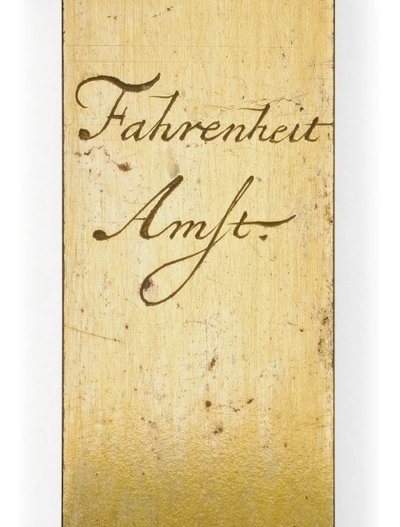 Jeles hőmérő skála alkotó: Daniel Gabriel Fahrenheit