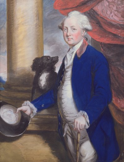 Henry (1725-1800) Lord Bridgeman (pasztell) (a párért lásd: 239432) alkotó: Daniel Gardner