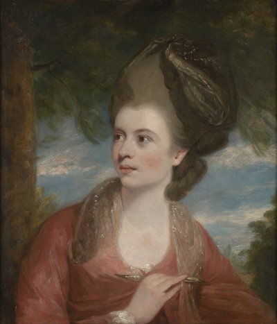 Angelica Kauffmann portréja, RA (1741-1807), festőnő alkotó: Daniel Gardner
