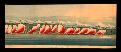 Crimson Cliffs, 1819. alkotó: Daniel Havell
