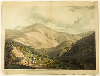 Sandy Bay Valley, St. Helena alkotó: Daniel Havell