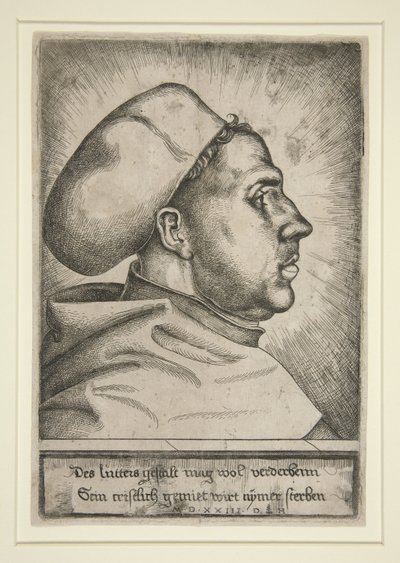 Luther Márton, 1523 alkotó: Daniel Hopfer