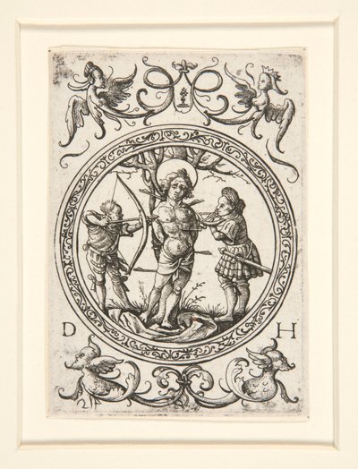 Szent Sebestyén alkotó: Daniel Hopfer