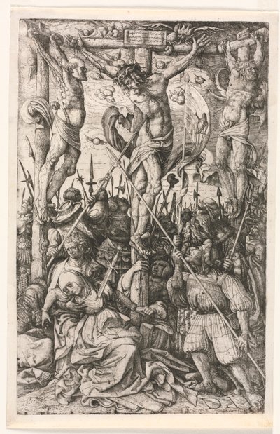 A kálvária, c. 1520. alkotó: Daniel Hopfer