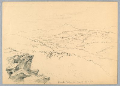 Camels Hump Stowe-ból, Vermontból alkotó: Daniel Huntington