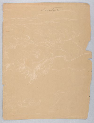 Rajz, Felhők, 1840 körül alkotó: Daniel Huntington