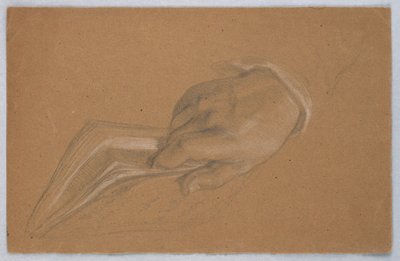 Rajz, Lehetséges tanulmány az Alexanhoz, 1864 alkotó: Daniel Huntington