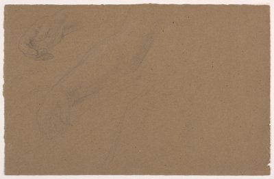 Rajz, Jobbkezes tanulmányok, 1850-60 alkotó: Daniel Huntington