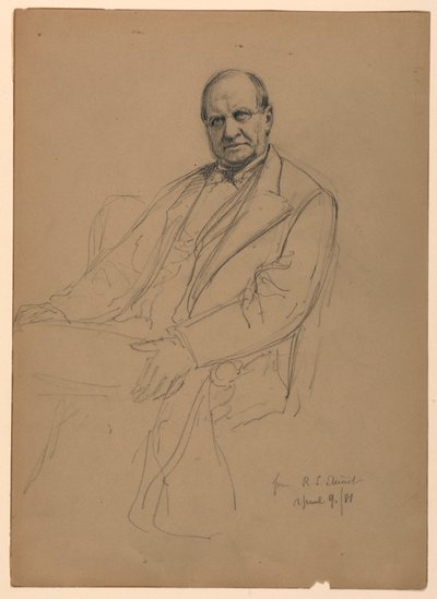 Rajz, Robert L. Stuart ülve, 1881 alkotó: Daniel Huntington