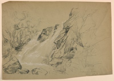 Goodrich Falls, Ellis River, New Hampshire alkotó: Daniel Huntington
