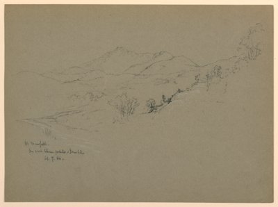 Mount Mansfield, Vermont alkotó: Daniel Huntington