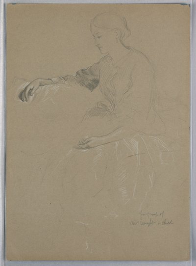 Mrs. William Wright és gyermeke alkotó: Daniel Huntington
