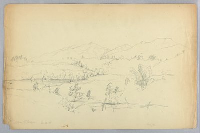 Mt. Jefferson Whitefield közeléből alkotó: Daniel Huntington