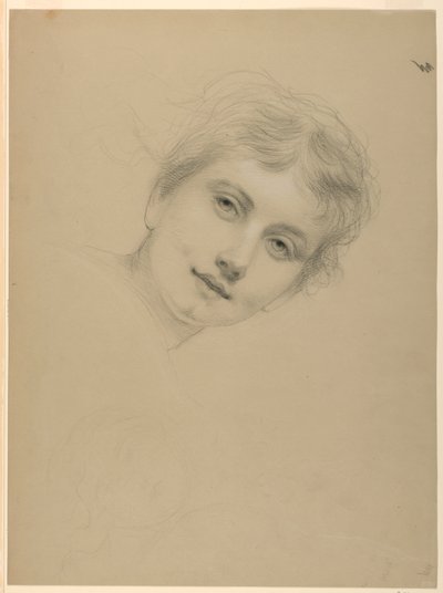 Vázlat egy Bacchante számára alkotó: Daniel Huntington