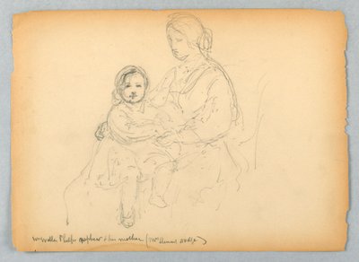 William Walter Phelps unokaöccse és anyja, Mrs. Steuart Dodge alkotó: Daniel Huntington