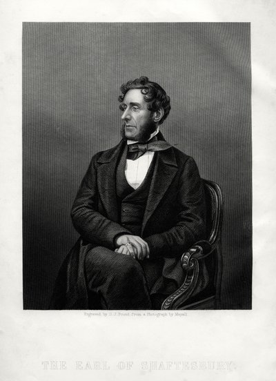 Anthony Ashley Cooper, Shaftesbury 7. grófja, angol filantróp, 1880. alkotó: Daniel John Pound