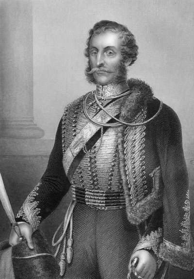 Cardigan grófja, 1857 alkotó: Daniel John Pound