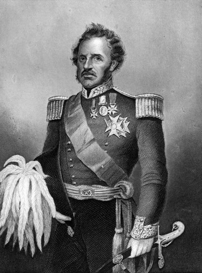 Sir De Lacey Evans tábornok, brit katona, 1857 alkotó: Daniel John Pound