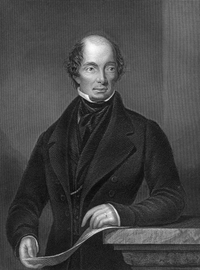 John Russell 1792-1878, 1. Earl Russell, angol politikus, 1857. alkotó: Daniel John Pound