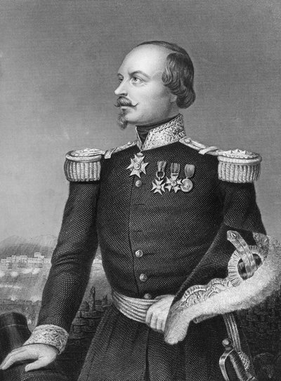 Canrobert marsall, francia katona, 1857 alkotó: Daniel John Pound