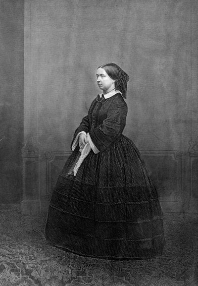 Viktória királynő, 1860. alkotó: Daniel John Pound
