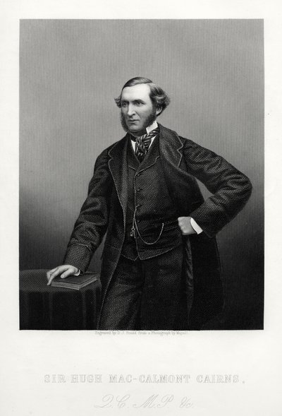 Sir Hugh Mac-Calmont Cairns, brit államférfi, 1880 alkotó: Daniel John Pound