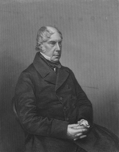 The Right Honorable The Earl of Aberdeen, K.G., 1850-es évek. alkotó: Daniel John Pound