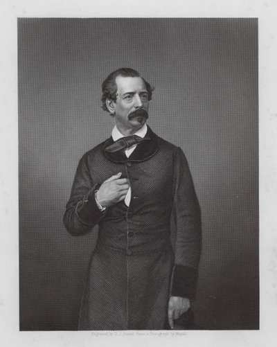 William Frederick Wallett, angol bohóc (metszet) alkotó: Daniel John. Pound