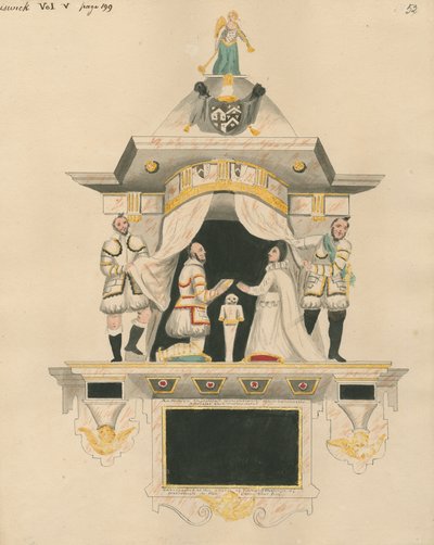 Emlékmű Sir Thomas Chalonernek alkotó: Daniel Lysons
