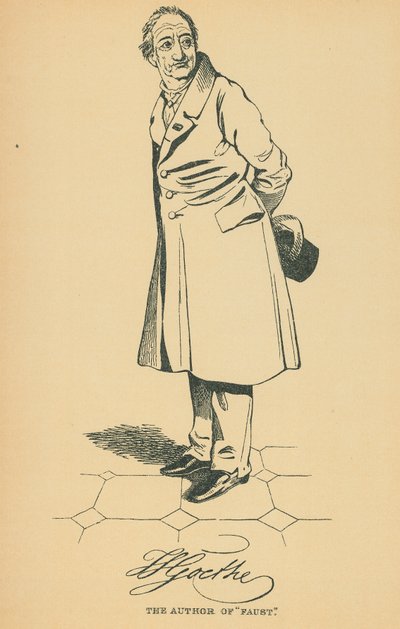 Goethe alkotó: Daniel Maclise