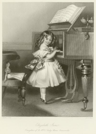Lady Elizabeth Jane Somerville alkotó: Daniel Maclise