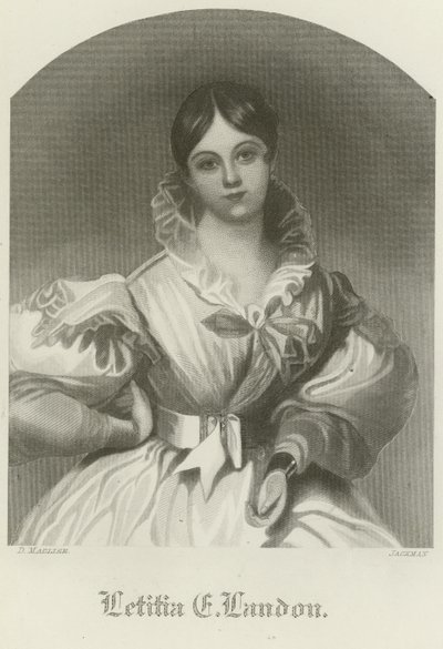 Letitia Elizabeth Landon alkotó: Daniel Maclise