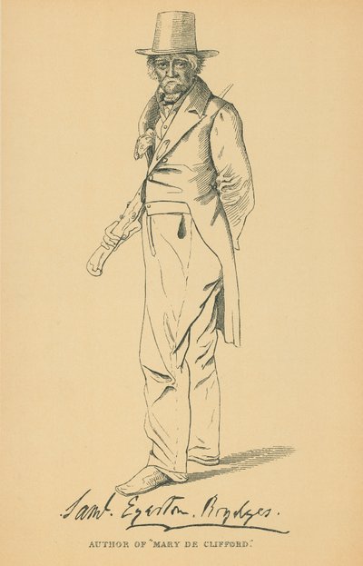 Sir Egerton Brydges alkotó: Daniel Maclise