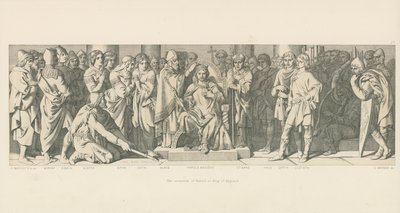 Harold angol királlyá koronázása alkotó: Daniel Maclise