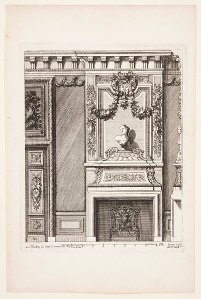 A Voorst-palota, lépcsőház alkotó: Daniel Marot