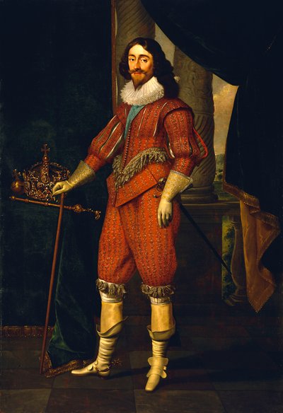 I. Károly (1600-1649), 1631 körül (olaj, vászon) alkotó: Daniel Mytens