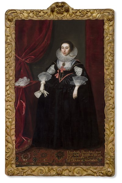 Elizabeth Cavendish portréja, 1624 alkotó: Daniel Mytens